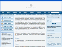 Tablet Screenshot of cesp.com.pk